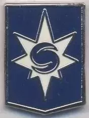 футбол.клуб Стьярнан (Ісландія)2 ЕМАЛЬ / UMF Stjarnan,Iceland football pin badge