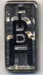 футбол.клуб Хабнарфьордюр (Ісландія важмет/IB Hafnarfjordur,Iceland football pin