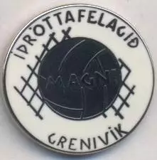 футбол.клуб Магні (Ісландія)2 ЕМАЛЬ / Magni Grenivik, Iceland football pin badge