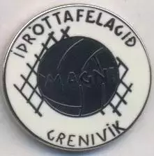 футбол.клуб Магні (Ісландія)2 ЕМАЛЬ / Magni Grenivik, Iceland football pin badge