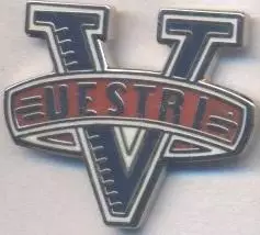 футбол.клуб Вестрі (Ісландія) ЕМАЛЬ /IF Vestri,Iceland football enamel pin badge