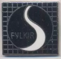 футбол.клуб Фількір (Ісландія1 ЕМАЛЬ/IF Fylkir,Iceland football enamel pin badge