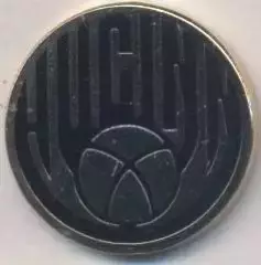 футбол.клуб Хюгін (Ісландія)1 ЕМАЛЬ/IF Huginn Seydisfjordur,Iceland football pin