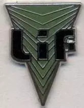 футбольний клуб ЛІФ Лайрвуйк*(Фарери) ЕМАЛЬ/LIF Leirvik,Faroe football pin badge