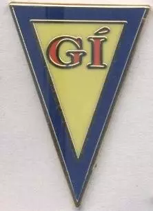 футбольний клуб ГІ Гьота (Фарери)1 ЕМАЛЬ/GI Gotu,Faroe football enamel pin badge