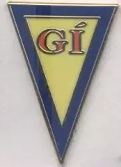 футбольний клуб ГІ Гьота (Фарери)1 ЕМАЛЬ/GI Gotu,Faroe football enamel pin badge