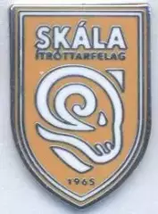футбольний клуб Скоала*(Фарери)4 ЕМАЛЬ /IF Skala,Faroe football enamel pin badge