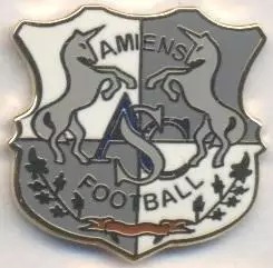 футбольний клуб Ам'єн (Франція) ЕМАЛЬ/Amiens SC,France football enamel pin badge