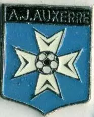футбольний клуб Осер (Франція)1 важмет / AJ Auxerre, France football pin badge