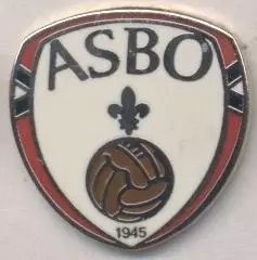 футбол.клуб Бове (Франція)2 ЕМАЛЬ / AS Beauvais Oise, France football pin badge