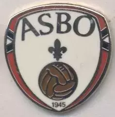 футбол.клуб Бове (Франція)2 ЕМАЛЬ / AS Beauvais Oise, France football pin badge
