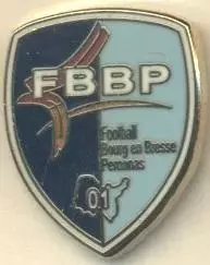 футбол.клуб Бур-ан-Бресс (Франція) ЕМАЛЬ / F.Bourg-en-Bresse,France football pin