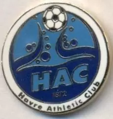 футбол.клуб Гавр (Франція)1 ЕМАЛЬ / Le Havre AC,France football enamel pin badge