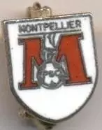 футбольний клуб Монпельє (Франція)1 ЕМАЛЬ / Montpellier SC,France football badge