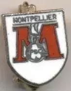 футбольний клуб Монпельє (Франція)1 ЕМАЛЬ / Montpellier SC,France football badge