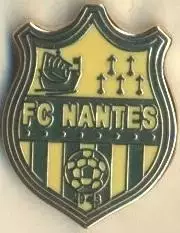 футбол.клуб Нант (Франція)6 ЕМАЛЬ / FC Nantes, France football enamel pin badge
