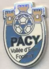 футбольний клуб Пасі (Франція) ЕМАЛЬ / Pacy VdE Football,France enamel pin badge