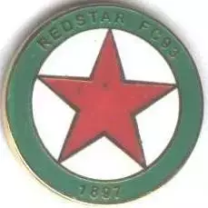 футбол.клуб Ред Стар Париж (Франція)2 ЕМАЛЬ / Red Star Paris,France football pin