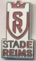 футбол.клуб Реймс (Франція)3 ЕМАЛЬ /Stade Reims,France football enamel pin badge