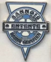 футбол.клуб Антант (Франція) ЕМАЛЬ /Entente SSG,France football enamel pin badge