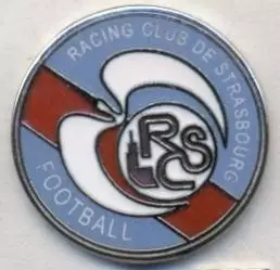футбол.клуб Страсбур (Франція)1 ЕМАЛЬ / RC Strasbourg,France football pin badge