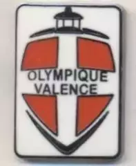 футбол.клуб Ол.Валанс (Франція ЕМАЛЬ/Olympique Valence,France football pin badge