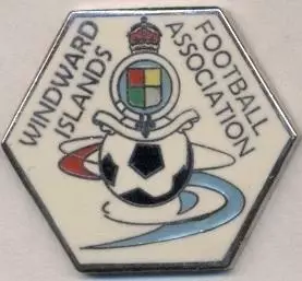 Навітряні Острови конфедер.футболу1 ЕМАЛЬ/Windward Islands football confeder.pin