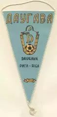 вимпел 21х12 футбол Даугава Рига (срср)2 /Daugava Riga, ussr football pennant
