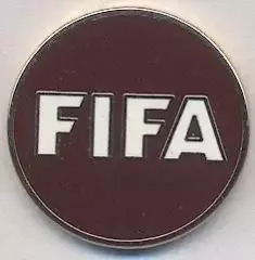 ФІФА,конфедерація футболу,№4 ЕМАЛЬ /FIFA football confederation enamel pin badge