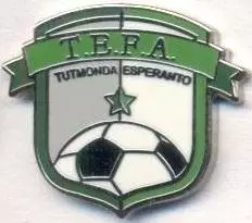 Есперантофедерація футболу (не-ФІФА) ЕМАЛЬ / Esperanto football federation pin