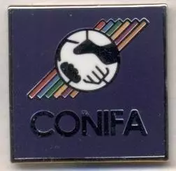 КонІФА,конфедерація футболу(не-ФІФА)1 ЕМАЛЬ/ConIFA football federation pin badge