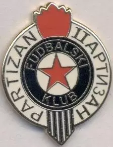 футбол.клуб Партизан (Сербія)1 ЕМАЛЬ/Partizan Belgrade,Serbia football pin badge