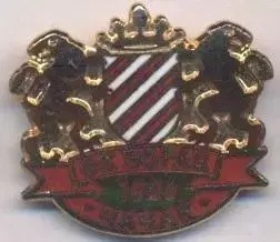 футбол.клуб Борац Чачак (Сербія)1 ЕМАЛЬ/Borac Cacak,Serbia football enamel badge