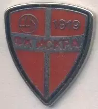 футбол.клуб Іскра (Чорногорія) ЕМАЛЬ / Iskra Danilovgrad,Montenegro football pin