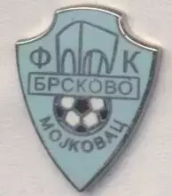 футбол.клуб Брсково (Чорногорія) ЕМАЛЬ /Brskovo Mojkovac,Montenegro football pin
