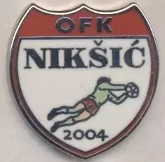 футбол.клуб Нікшич (Чорногорія) ЕМАЛЬ / OFK Niksic,Montenegro football pin badge