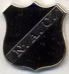 футбол.клуб НАК Бреда (Нідерланди)3 ЕМАЛЬ / NAC Breda, Netherlands football pin