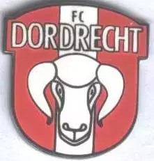 футбол.клуб Дордрехт (Нідерланди) ЕМАЛЬ / FC Dordrecht, Netherlands football pin