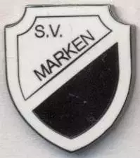 футбол.клуб Маркен (Нідерланди) ЕМАЛЬ / SV Marken,Netherlands football pin badge