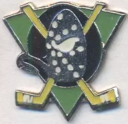хокей.клуб Анахайм (США, НХЛ) важмет / Anaheim Mighty Ducks NHL hockey pin badge