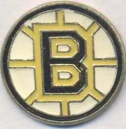 хокей.клуб Бостон Брюїнс (США,НХЛ) важмет/Boston Bruins NHL ice hockey pin badge