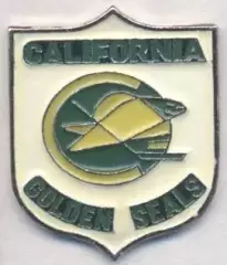 хокей.клуб Каліфорнія (США, НХЛ) важмет /California Golden Seals NHL hockey pin