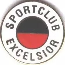 футбол.клуб Ексельсіор (Нідерланди)2 ЕМАЛЬ/SC Excelsior,Netherlands football pin
