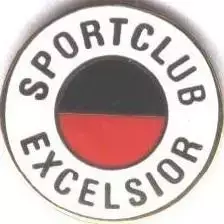 футбол.клуб Ексельсіор (Нідерланди)2 ЕМАЛЬ/SC Excelsior,Netherlands football pin