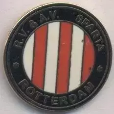футбол.клуб Спарта (Нідерланди)2 ЕМАЛЬ/Sparta Rotterdam,Netherlands football pin