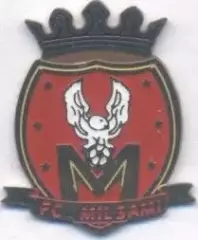 футбол.клуб Мілсамі (Молдова) важмет / Milsami Orhei, Moldova football pin badge