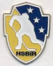 Боснія, федерація хокею, важмет /Bosnia-Herzegov.ice hockey federation pin badge