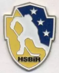 Боснія, федерація хокею, важмет /Bosnia-Herzegov.ice hockey federation pin badge