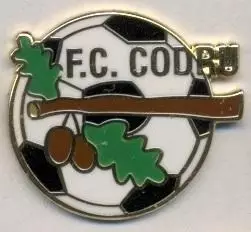 футбол.клуб Кодру Келераш (Молдова)2 ЕМАЛЬ / Codru Calarasi,Moldova football pin