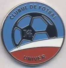 футбол.клуб Універ Комрат Молдова ЕМАЛЬ/Univer Comrat,Moldova football pin badge